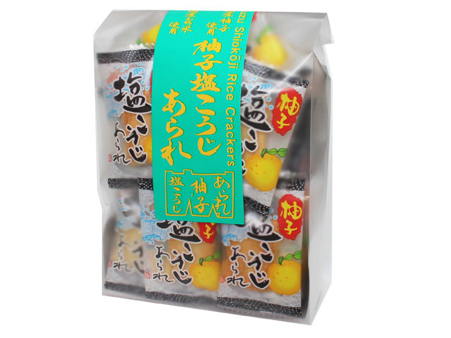 森白 柚子塩こうじあられ 53gx12