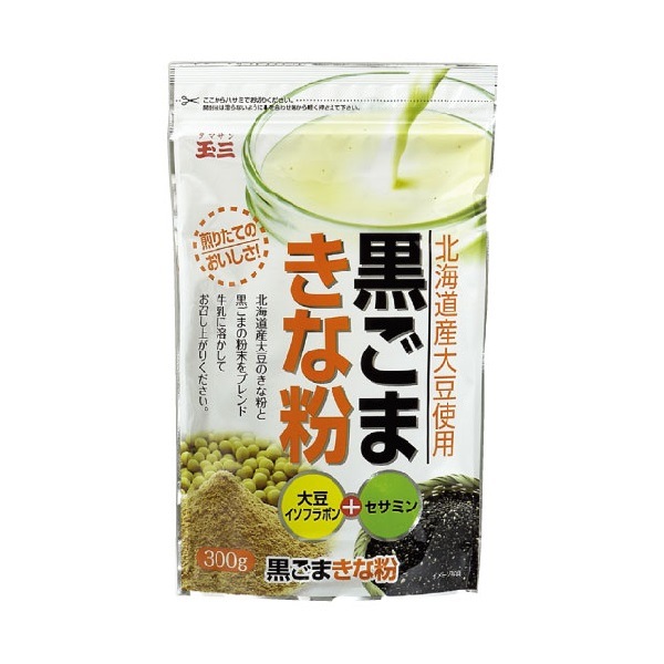 玉三 北海道産大豆黒ごまきな粉300g×15|おまとめマーケット