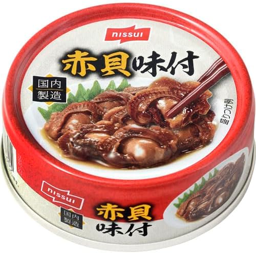 ニッスイ 赤貝味付P4缶 65g×24|おまとめマーケット
