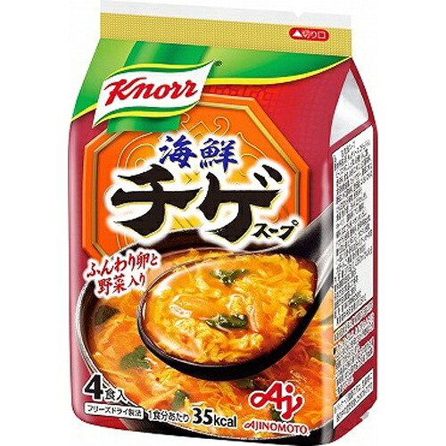 クノール　海鮮チゲスープ　４食×10