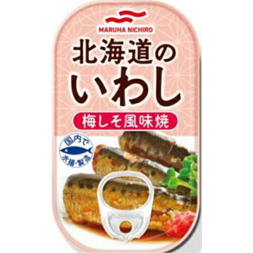 マルハ　北海道のいわし　梅しそ風味焼85g×30