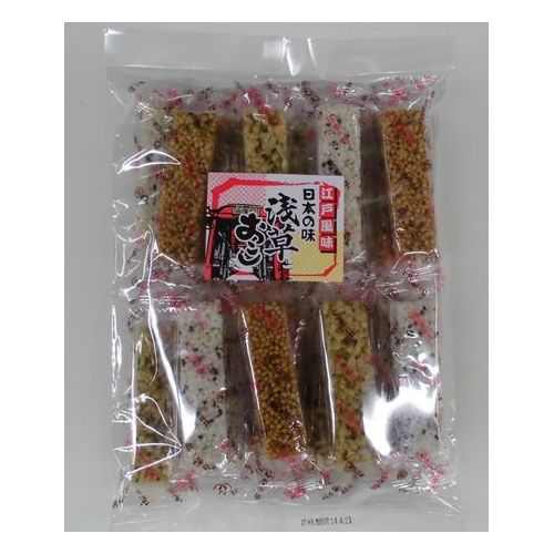 アヤベ　日本の味　１８枚浅草おこし×12