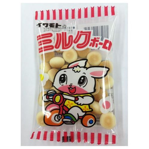 ミルク　　30本 楽天市場】岩本製菓 ミルクボーロ 30袋入×1BOX : おやつくん お
