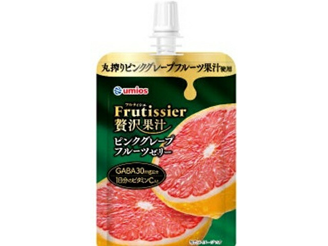 Umios フルティシエ贅沢果汁ピンクGF150g×30