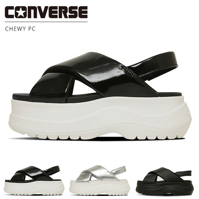 国内発送料無料★Converse コンバース厚底サンダル CHEWY CONVERSE コンバース チューイー スポーツサンダル 厚底