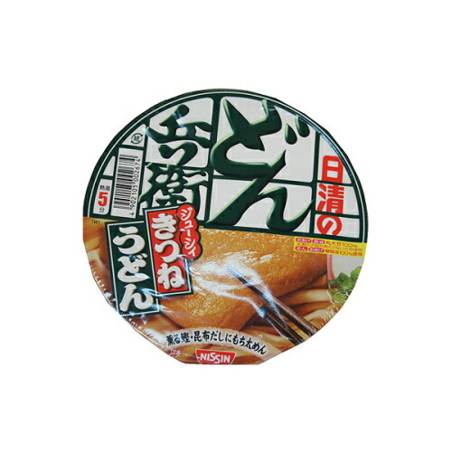 楽天市場】日清 どん兵衛 きつねうどん 西 95g×12個 : くすりのレデイ