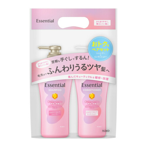 Essential しっとりまとまる シャンプーセット soukai_590831