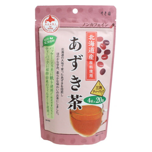 寿老園 国産あずき茶ティーパック 20袋×30個※取り寄せ商品 返品不可|くすりのレデイハートショップ