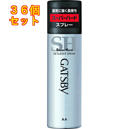 ギャツビー 書き割り＆守りつづける吹きつける（百貨店捉え所のない）180g×36個