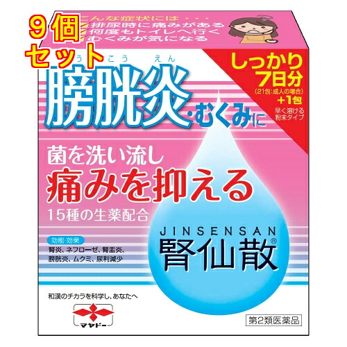 【第2類飲み薬】腎仙散 21包×9個