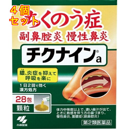 【第2類飲み薬】チクナインa 28包×4個