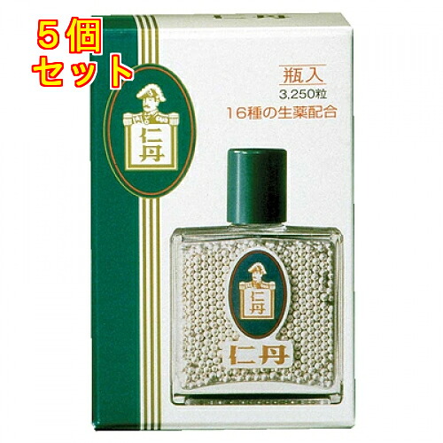 【医薬部外品】仁丹　ビン入り　3250粒入り×5個