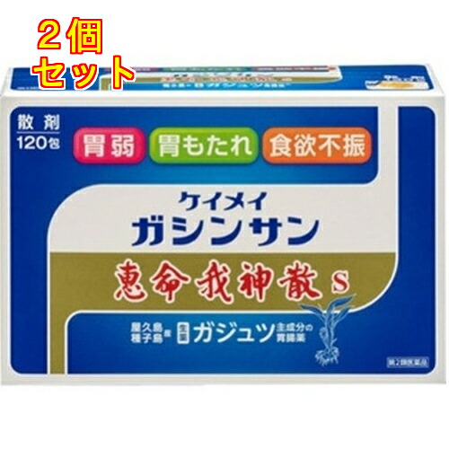 【第2類医薬品】恵命我神散Ｓ　120包×2個