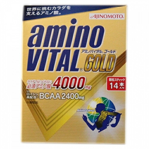 楽天市場】味の素 アミノバイタル GOLD 4．7gx14p