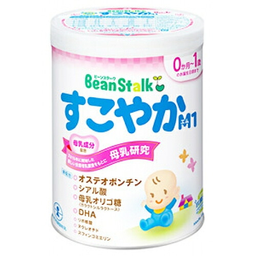 ビーンスターク　すこやか　M1　大缶　0か月から1歳まで　800g×8個