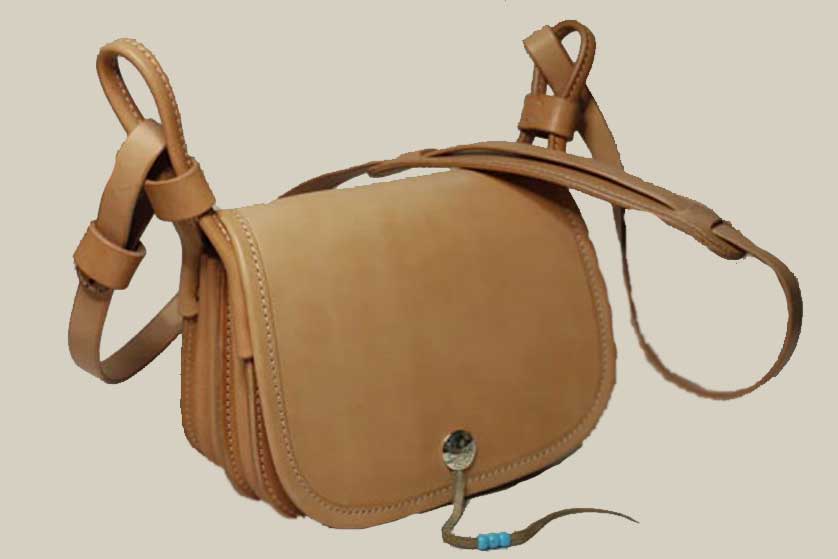 【完全受注生産】【Koudlka Leather(クーデルカ レザー)】【HB-2a-NT】ハンティングバッグ S ■ レザーバッグ 小 革 メンズ ウォレット 本革 ゴローズ 元職人 goro's 継承 刻印入れ 対応 ビンテージ プレゼント オーダーメイド