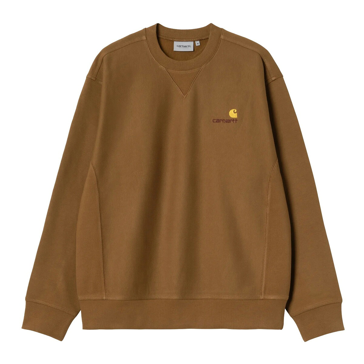 カーハート ワークインプログレス CARHARTT WIP AMERICAN SCRIPT SWEAT HZXX HAMILTON BROWN スウェット I025475-25F｜Lafayette （ラファイエット）