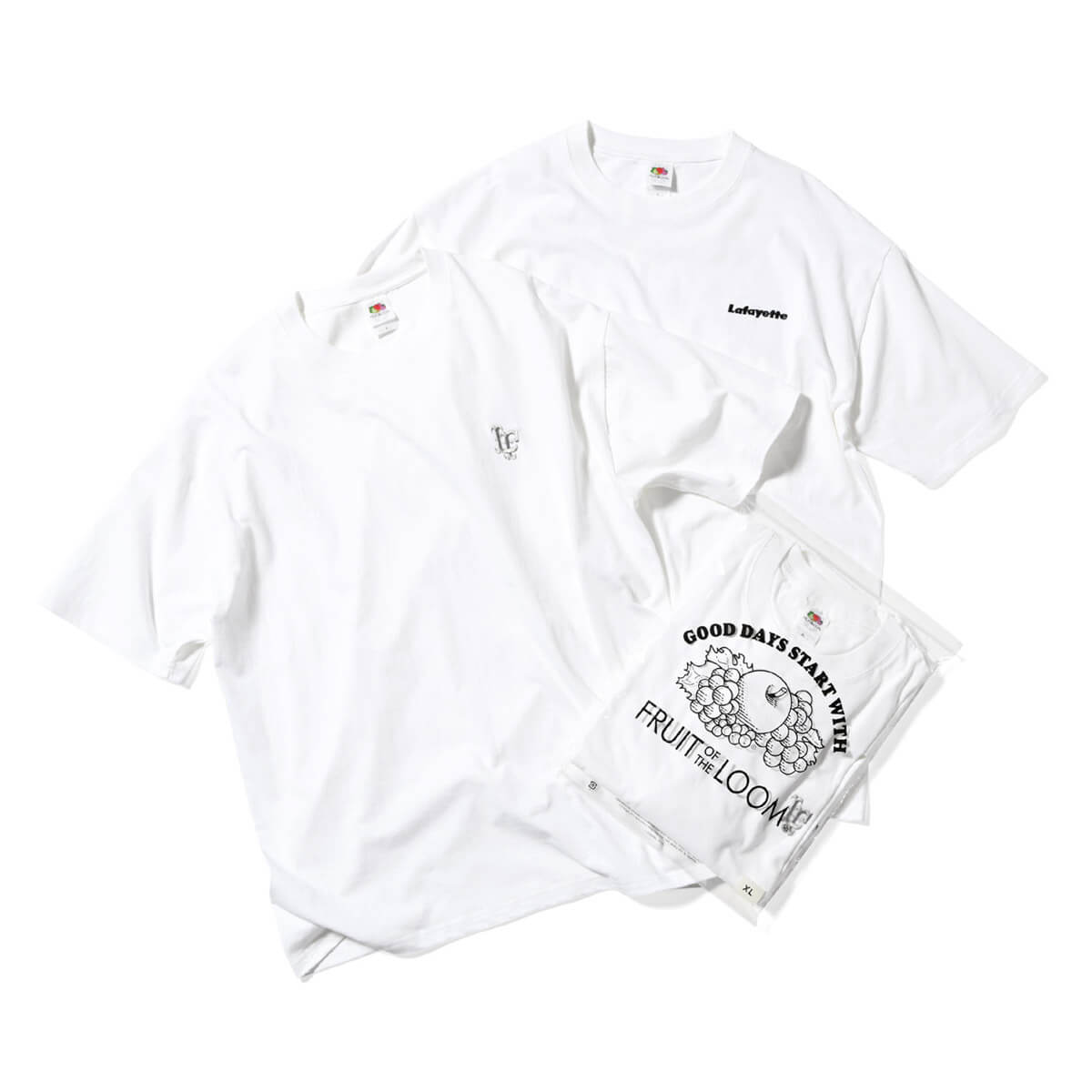 【楽天市場】LFYT × FRUIT OF THE LOOM ラファイエット × フルーツ オブ ザルーム Tシャツ パックティー 2枚入り