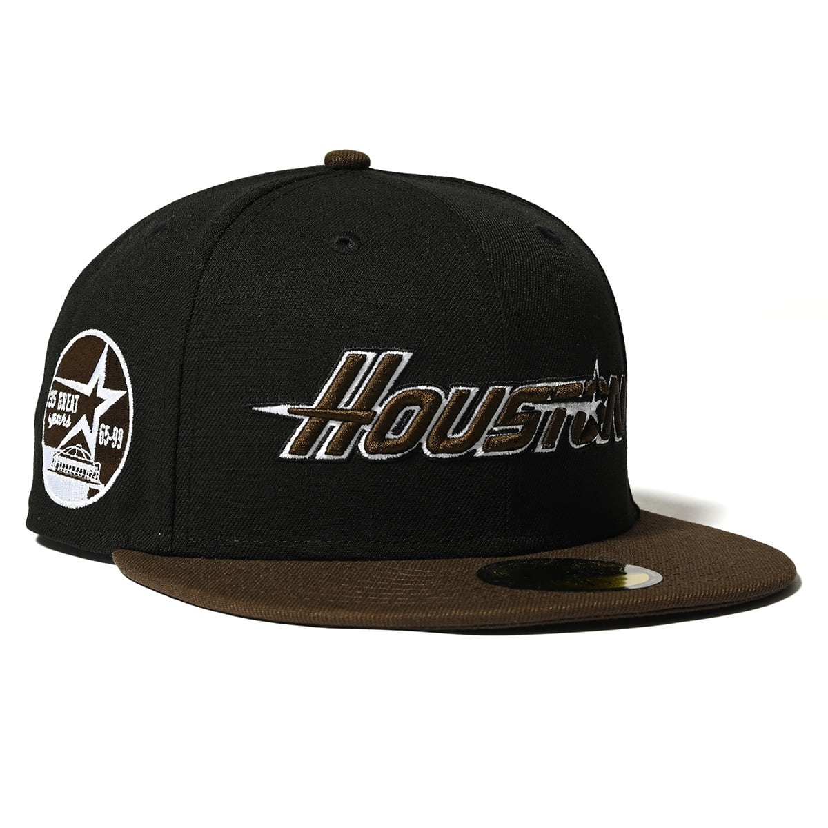 NEW ERA ニューエラ ヒューストンアストロス キャップ ストリート ヒップホップ ラッパー ダンサー アメカジ カジュアル アウトドア ブランド HOUSTON ASTROS CO 35TH ANNIV 59FIFTY BLACK/WALNUT ブラック 70930072