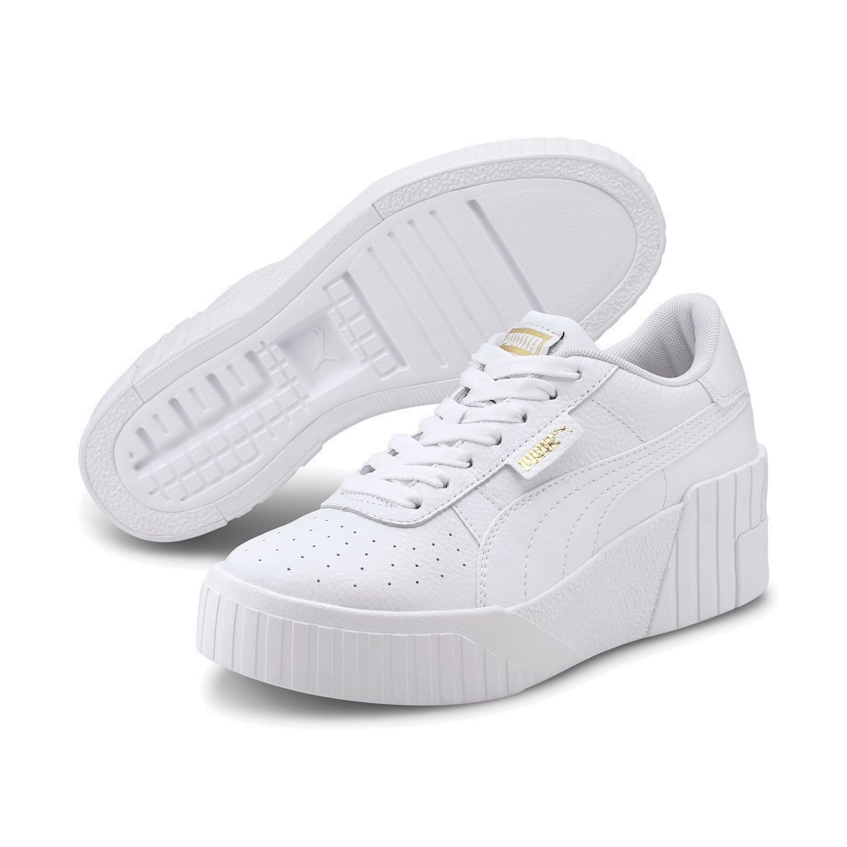 プーマ PUMA サンダル キックス シューズ 靴 ウィメンズ カレッジ ストリート カジュアル ブランド CALI WEDGE WMNS ウェッジスニーカー WHITE ホワイト 373438-01