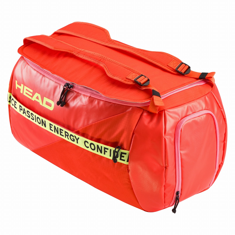 【パリ夏の祭典モデル】ヘッド(HEAD) プロ エックス ダッフル バッグ エル フレイムオレンジ/ネオンライム (Pro X Duffle Bag L FONL) 261614