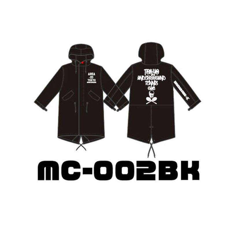 【TUTC】 TUTCモッズコート2 黒いこと MC-002BK