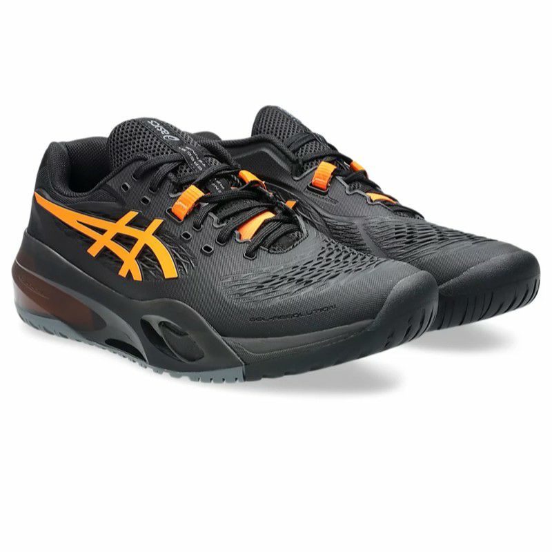 asics テニスシューズ 黒/緑 ASICS公式】テニス シューズ