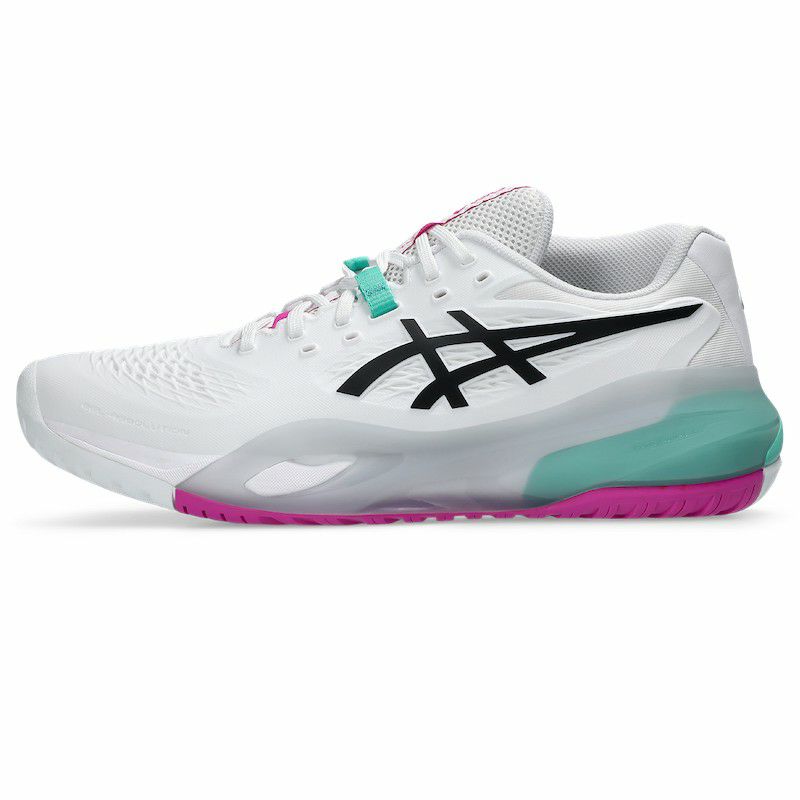 【尖んがり10倍】アシックス(asics) 庭球シューズ 先だつもの 解像度 10 (GEL-RESOLUTION X) オール厚地の外套模範例 (1041A481-103) 2026.01発売