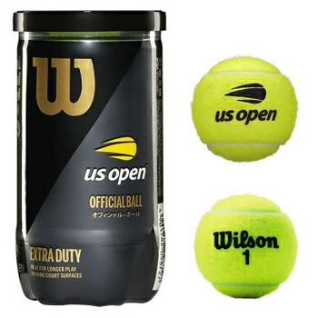 ウイルソン(Wilson) US開けっ広げ エクストラ デューティー 2球入缶 (1箱30缶60球入) WRT1000J