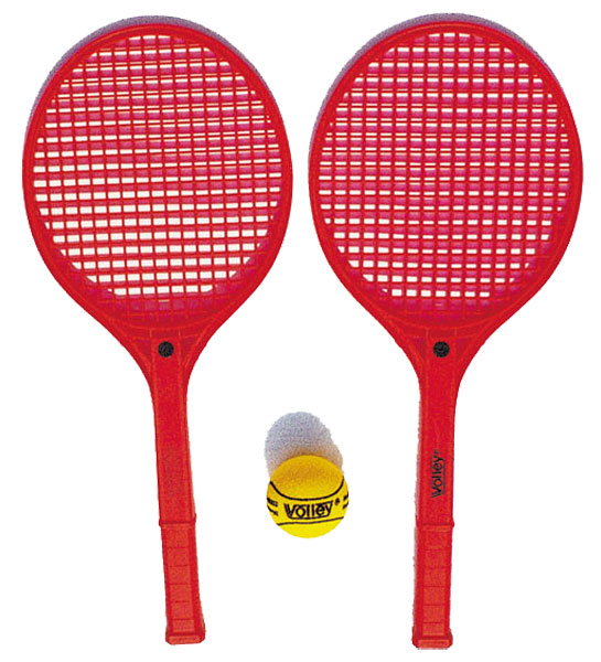 【楽天市場】ボレー（Volley） プラスチックラケット（VLF） ボレーファミリーセット：テニスプロショップラフィノ