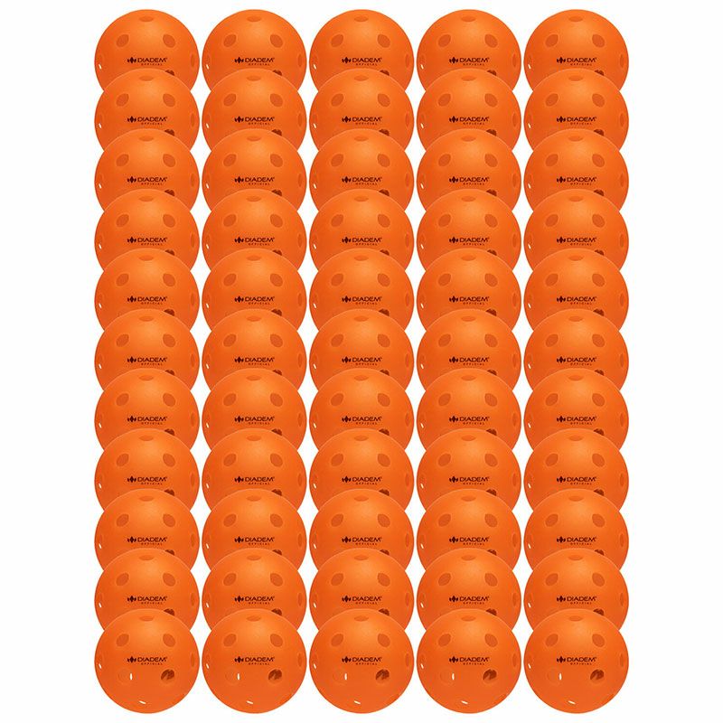 ダイアデム(DIADEM)オフィシャルピックルボール インドアどんぶり鉢（Power Pickeleball Indoor Ball) 50個入 TPB008