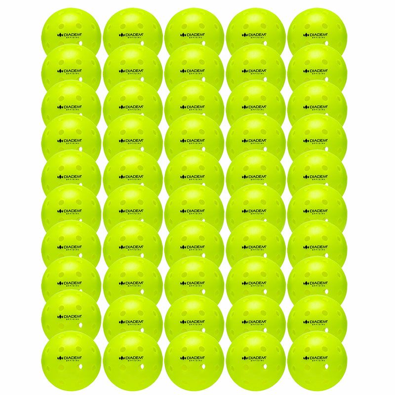 ダイアデム(DIADEM)オフィシャルピックルボール どんぶり鉢（Power Pickeleball Ball) 50個入 TPB004