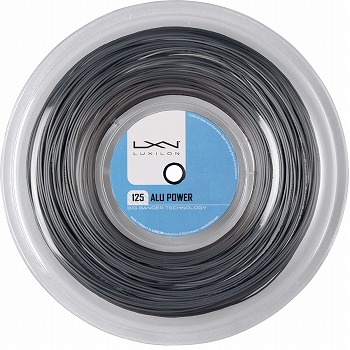 ルキシロン(LUXILON) 庭球より糸 アル力強さ 125 220m 一巻き (ALU POWER 125 REEL 220m) WRZ990100SI