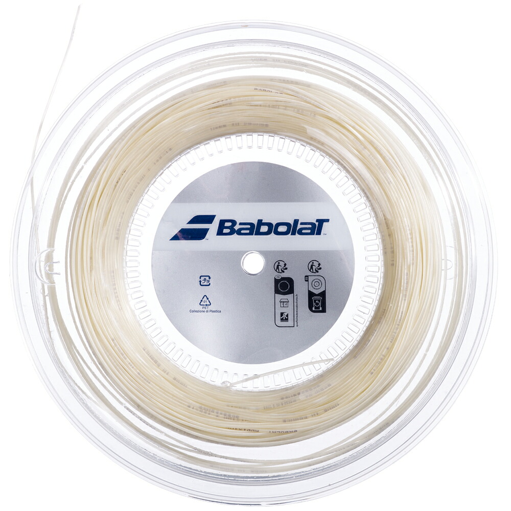 バボラ(Babolat) 硬式テニスストリング アディクション プラス (ADDIXION +) 200m ロール 243151|テニスプロショップラフィノ