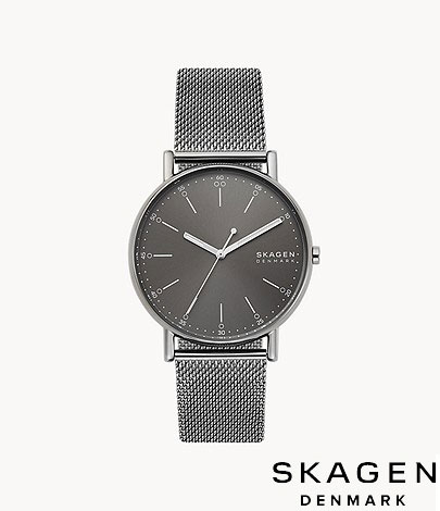 スカーゲン SKAGEN 腕時計 SIGNATUR 三針 グレースチールメッシュウォッチ SKW6577 メンズ アナログ 北欧 正規品 ラフィートスポーツ 14,346円