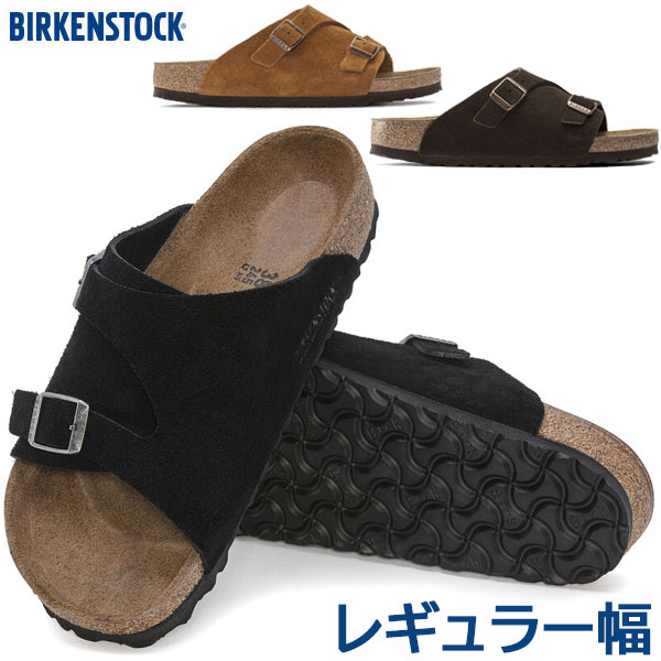 楽天市場】BIRKENSTOCK ZURICH BS (NARROW FIT) BLACK 1009529
