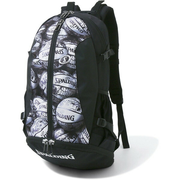 SPALDING スポルディング ケイジャー グラフィティ ホワイト 40-007GW バスケット バッグ 40007GW ラフィートスポーツ