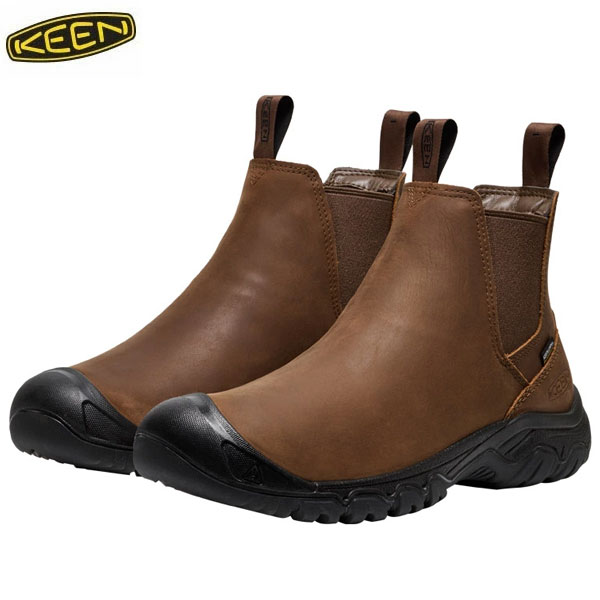 返品交換不可 在庫一掃セール KEEN キーン メンズ アンカレッジ ブーツ フォー ウォータープルーフ 防水ウインターブーツ 1031166 シューズ