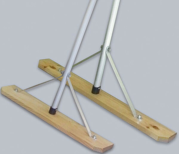 ZETT ゼット グランドレーキ フッター80cm 3本組 学校体育器具 器具 ZU1783