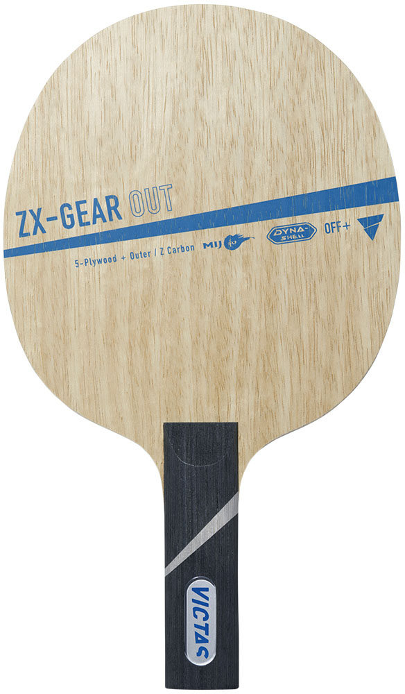 ラケット shitamachi 楽天市場】VICTAS 岸川聖也 90thモデル ゼクスギア アウト ZX