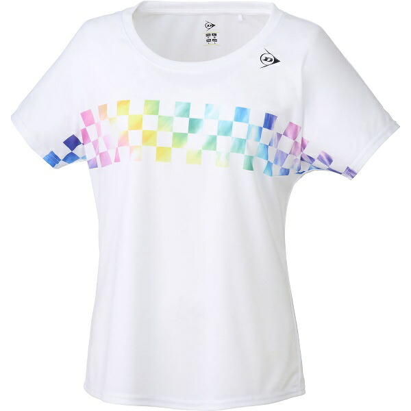 DUNLOP ダンロップ GAME SHIRT テニス ゲームシャツ ウィメンズ DAP1421W-003 レディース 半袖 ラフィートスポーツ