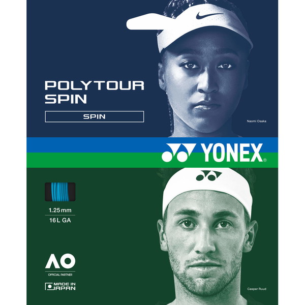 Yonex ヨネックス ポリツアー スピン 120 200M テニス ガット PTS120R2-060 ラフィートスポーツ