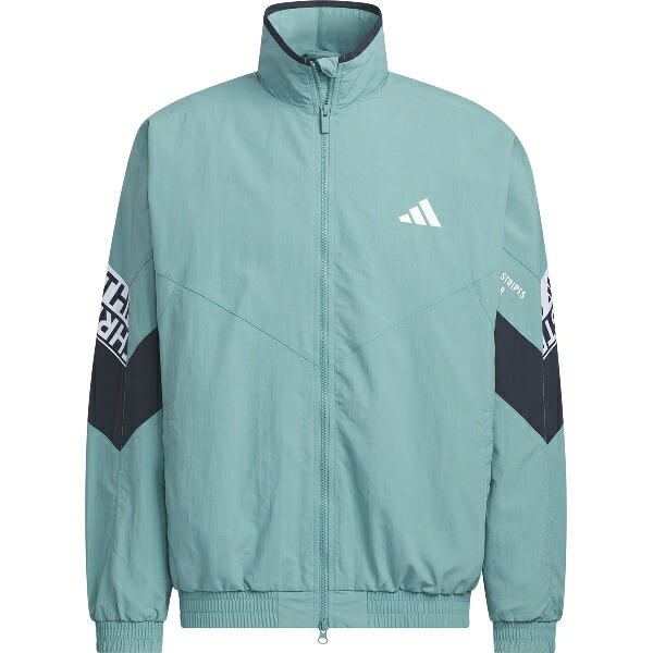 adidas アディダス ワーディングパック ルーズフィット メッシュ裏地付き ウーブンジャケット マルチスポーツ ウインドシャツメンズ WM005-KA1263