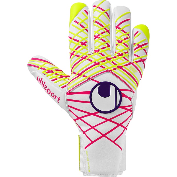 uhlsport ウールシュポルト プレディクション アブソルートグリップ ハーフネガティブ サッカー キーパー手袋 1011394-01|Lafitte ラフィートスポーツ