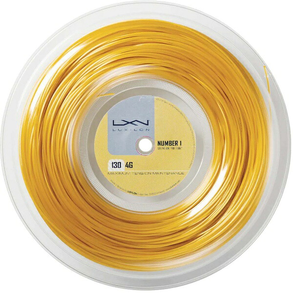 Wilson ウイルソン LUXILON 4G 130 200M REEL テニス 硬式ガット WRZ990142