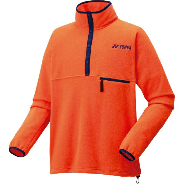 楽天市場】ヨネックス UNI フリースプルオーバー アイスグレー Yonex