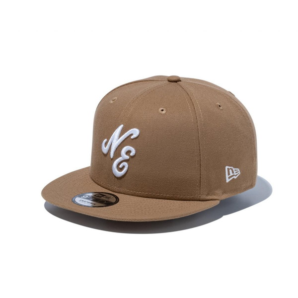 ニューエラ NEW ERA 9FIFTY クラシックロゴ カーキ × ホワイト 14524958 帽子 キャップ ラフィートスポーツ