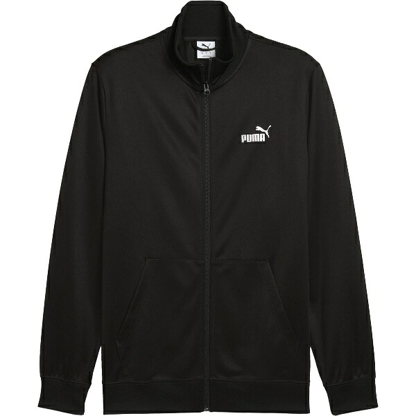 PUMA プーマ ESS スモール NO.1 ロゴ ポリ トラックジャケット マルチスポーツ トレーニングシャツメンズ 687532-01