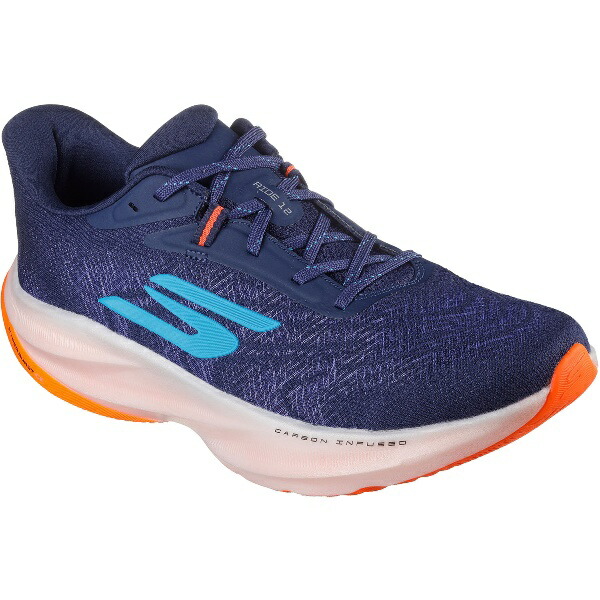 Skechers スケッチャーズ GO RUN RIDE 12 カジュアル シューズ 246200-NVOR｜Lafitte ラフィートスポーツ