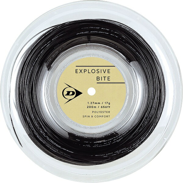 DUNLOP ダンロップ EXPLOSIVE BITE ロール テニス 硬式ガット DSTA12011-079